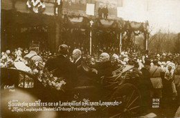 Metz * Carte Photo * Souvenir Des Fêtes De La Libération D'alsace Lorraine * L'esplanade Devant Tribune Présidentielle - Metz