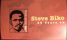 South Africa 2002 Steve Biko Minisheet MNH - Ongebruikt