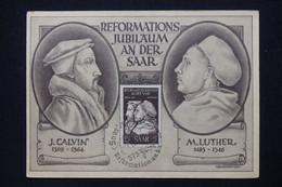 SARRE - Carte Maximum  - Calvin Et Luther - L 116234 - Cartoline Maximum