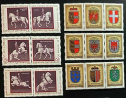 Österreich Lot Einzelmarken Aus Blocks Postfrisch/** MNH - 1961-70 Neufs