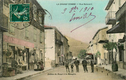 La Grand Combe * Débit De Tabac Tabacs TABAC * La Rue Salavert * Magasin Commerce Bazar * Villageois - La Grand-Combe