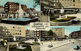 BOTTROP, Wasserspiele Am Altmarkt, Böhmer (1970) AK - Bottrop