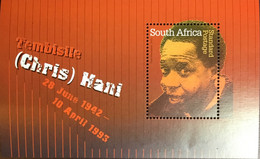 South Africa 2003 Chris Hani Minisheet MNH - Ongebruikt