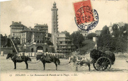 Dinard * Les Ramasseurs De Varech Sur La Plage * Attelage Goémon Algues * Hôtel Restaurant Villa Crystal - Dinard