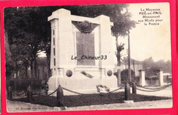 53 - PRE EN PAIL--Monument Aux Morts Pour La France - Pre En Pail