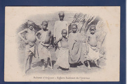 CPA Comores Sultanat D'Anjouan Types Ethnic Circulé - Comoren