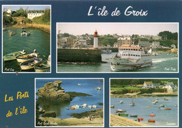 Ile De Groix Multi-vues Les Ports De L'Ile Bateaux - Groix