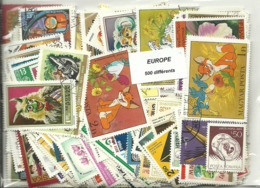 Lot 500 Timbres D'Europe - Lots & Kiloware (mixtures) - Max. 999 Stamps