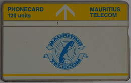 Mauritius - L&G - Telecom's Logo - With Yellow Line - 605A - 05.1996, 120Units, 20.000ex, Used - Mauricio