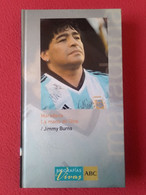 LIBRO MARADONA LA MANO DE DIOS JIMMY BURNS BIOGRAFÍAS VIVAS ABC Nº 8 FÚTBOL FOOTBALL ARGENTINA DIEGO ARMANDO CALCIO..VER - Biografías