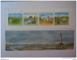 België Belgique Belgium 1994 Wilde Planten Bloemen Fleurs Sauvages COB C25 B25 Yv 2572-2575 C2572 MNH **carnet - 1953-2006 Modernos [B]