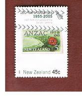 NUOVA ZELANDA (NEW ZEALAND) - SG 2791   -  2005   150^ ANNIV. STAMPS:   GALLIPOLI 1965   -  USED° - Used Stamps