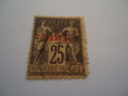 LEVANT TURKEY  FRANCE STAMPS  OVERPRINT  1 PIASTREI - Other & Unclassified