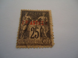 LEVANT TURKEY  FRANCE STAMPS  OVERPRINT  1 PIASTREI - Altri & Non Classificati