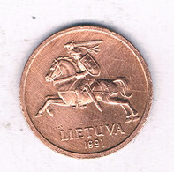 20 CENTU 1991 LITOUWEN /11574/ - Litauen