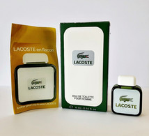 Miniatures De Parfum   LACOSTE    EDT   Pour HOMME  4 Ml +  Boite - Miniatures Men's Fragrances (in Box)