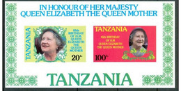 1985 Tanzania 85th Anniversary Mother Queen Imperforate MNH** -Zz8 - Oddities On Stamps