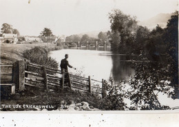 THE USK CRICKHOWELL BREC (CARTE PHOTO ) - Breconshire