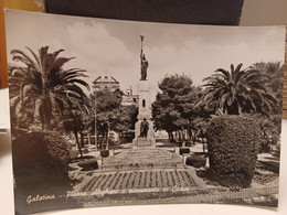 Cartolina Galatina Prov Lecce Piazza Alighieri E Monumento Ai Caduti Anni 70 - Lecce