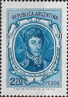 ARGENTINA - DEFINITIVE: GENERAL JOSÉ DE SAN MARTÍN (PHOTOGRAVURE, DARK BLUE, 2.70 P, NO WATERMARK) 1974 - MNH - Neufs