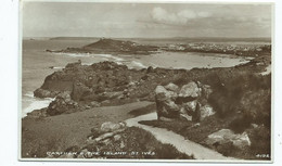 St.ives Cornwall Carthew And The Island Rp Posted 1939 - St.Ives