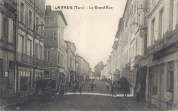 CPA Lavaur La Grande Rue - Lavaur