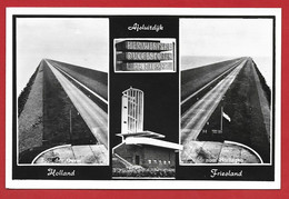 CARTOLINA NV PAESI BASSI - Afsluitdijk - Holland - Friesland - 9 X 14 - Den Oever (& Afsluitdijk)