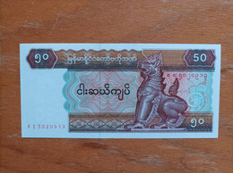 Billete Myanmar (Birmania) De 50 Kyat, Año 1996, UNC - Myanmar