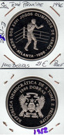 E1952 MONEDA SANTO TOME PRINCIPE 1000 DOBRAS 1996 PROOF 21 - São Tomé Und Príncipe