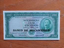 Billete De Portugal (Mozambique) 100 Escudos Año 1961, UNCIRCULATED - Mozambique