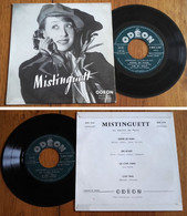 RARE French EP 45t RPM BIEM (7") MISTINGUETT (1957) - Ediciones De Colección