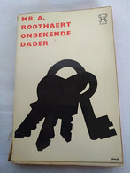 Onbekende Dader - E. Roothaert - Détectives & Espionnages
