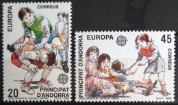 EUROPA 1989 - ANDORRE ESPAGNOL                    N° 199/200                        NEUF** - 1989