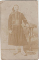 5073 Carte Postale D'un ZOUAVE Originaire De Frontignan ? Photo RIVA à TUNIS Pour Frontignan Maurras Hotel - Uniformi