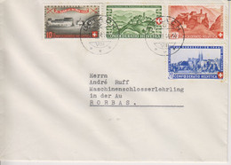Schweiz,cp1, 11.11.1944 Satzbrief Pro Patria, Bülach - Rorbas, Siehe Scans! - Covers & Documents