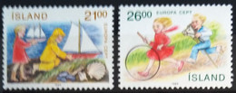 EUROPA 1989 - ISLANDE                   N° 654/655                        NEUF** - 1989