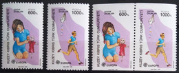 EUROPA 1989 - CHYPRE DU NORD                   N° 226/227 + 228a                        NEUF** - 1989