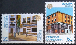 EUROPA 1990 - ANDORRE ESPAGNOL                   N° 204/205                        NEUF** - 1990