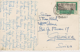 Tanger, Cp1, 15. 6. 1951, Carte Postal  à Suisse, Voir Scans! - Marruecos Español