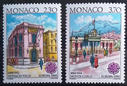 EUROPA 1990 - MONACO                  N° 1724/1725                        NEUF** - 1990