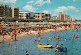 Pesaro - Spiaggia - Formato Grande Viaggiata  – FE390 - Pesaro