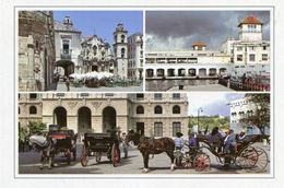 Lote PEP956, Cuba, 2013, Entero Postal, Postal Stationary, Habana Vieja, Old City, Horse, Church, 5/32, Postcard - Cartes-maximum