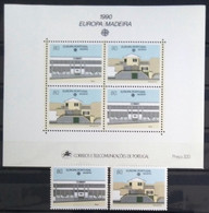 EUROPA 1990 - MADEIRE                  N° 140/141 + BF 11                        NEUF** - 1990