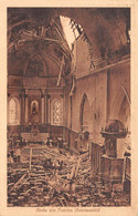 FOURNES-59-Nord-Intérieur Eglise En Destruction-Kirche-Guerre-Krieg-14/18 - Autres & Non Classés