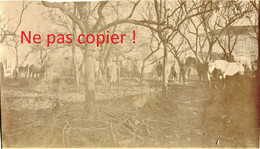 PHOTO FRANÇAISE - POILUS A VAUBECOURT PRES DE PRETZ EN ARGONNE MEUSE - GUERRE 1914 1918 - 1914-18