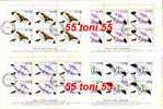 2006 Fauna BIRDS - Raptors 4 Sheet – USED/oblitere (O)  BULGARIA / Bulgarie - Oblitérés