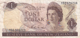 New Zealand #163b, 1 Dollar, 1968-1975 Issue Banknote - Nuova Zelanda