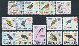 Gambia 1966 Mi.No. 210 - 222  Birds 13v MNH **  20,00 € - Gambie (1965-...)