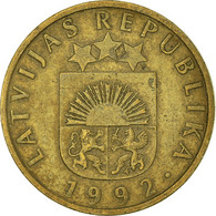 Monnaie, Lettonie, 10 Santimu, 1992 - Letland