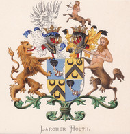 Larcher Houth - Wappen Coat Of Arms Heraldry Heraldik Blason Wapen - Estampes & Gravures